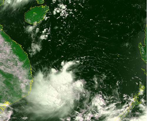热带气旋逼近 可能对海南近海和陆地造成影响