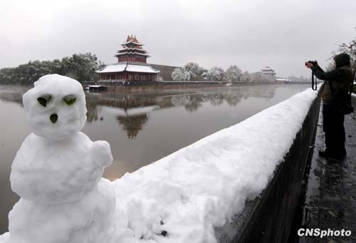 北京大雪图片
