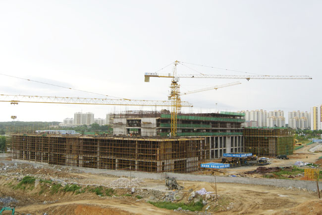 [走进重点项目]儋州望海国际广场项目建设提速