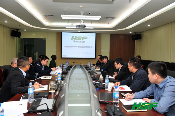 海南橡胶召开2013年营销业务专项会议(图)