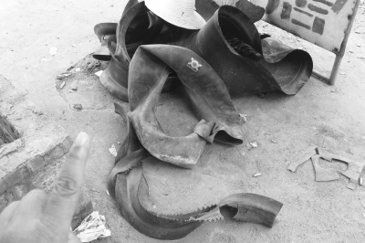海口轮胎店新轮胎爆炸 维修工被炸飞2米高身亡