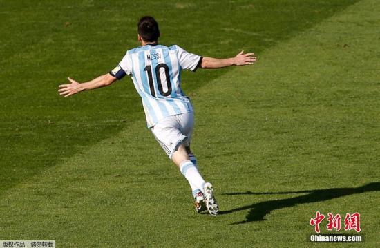 世界杯梅西补时世界波绝杀 阿根廷1-0胜伊朗(图