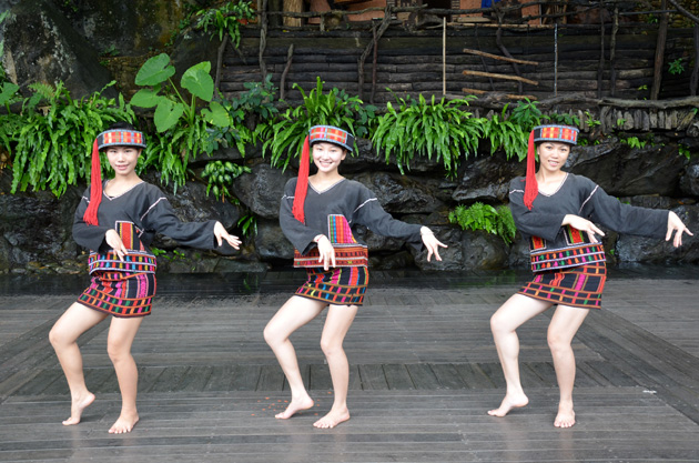 2014年海南广场舞大赛在槟榔谷拍摄宣传片