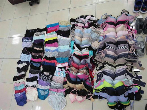 男子偷140件女大学生内衣裤并整齐收藏在柜中