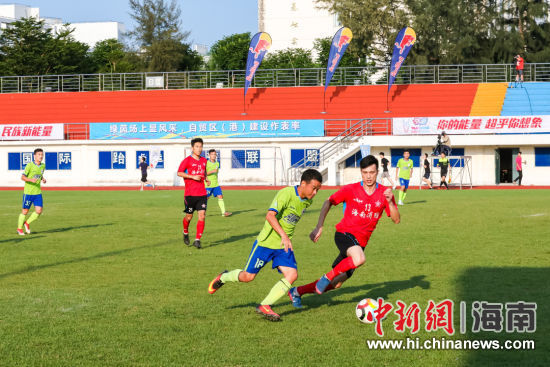 2018年海南省青少年足球赛:海口海航色战车队