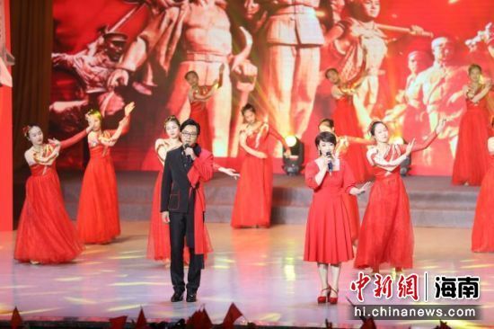 文昌市举办文艺晚会庆祝中国共产党成立100周年