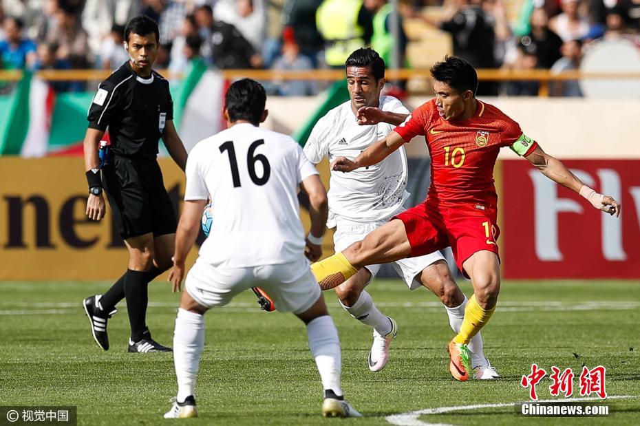 2018世预赛亚洲区12强赛 中国0:1不敌伊朗(9)